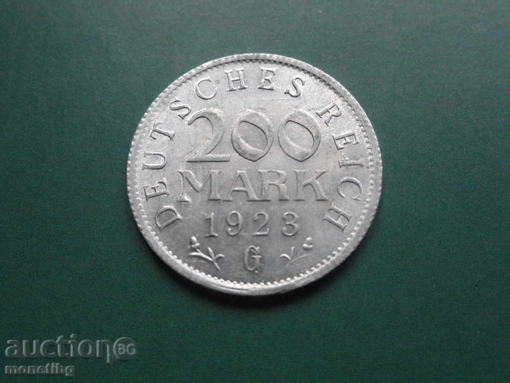 Германия 1923г. - 200 марки (G)