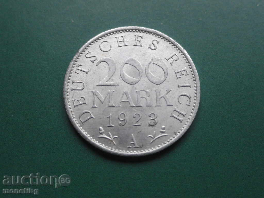 Germany 1923 - 200 marks (A) - 5 Germany 1923 - 200 marks (A) - 5