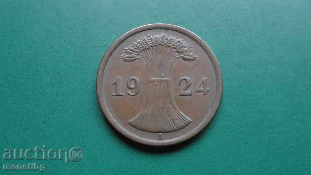 Germany 1924 - 2 pingings (A) - 5 Germany 1924 - 2 pingings (A) - 5