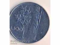 Italia 100 liras 1975