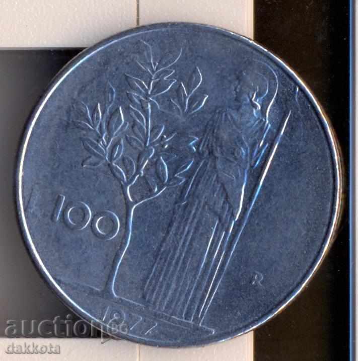 Ιταλία 100 λίρες το 1977