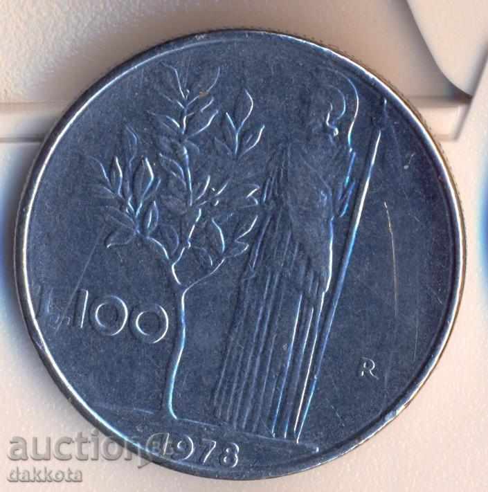 Ιταλία 100 λίρες το 1978