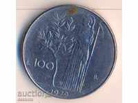 Italy 100 pounds 1979 year