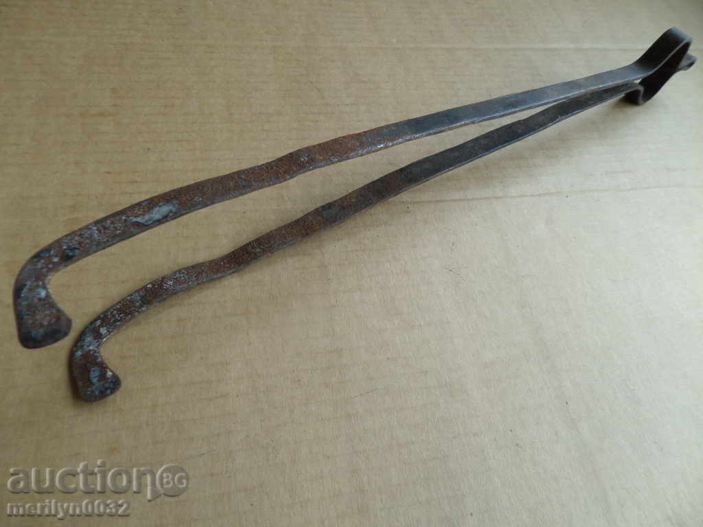 Old hand forged dilaf, wrought iron, mask with price 29.00 BGN | € 14.83