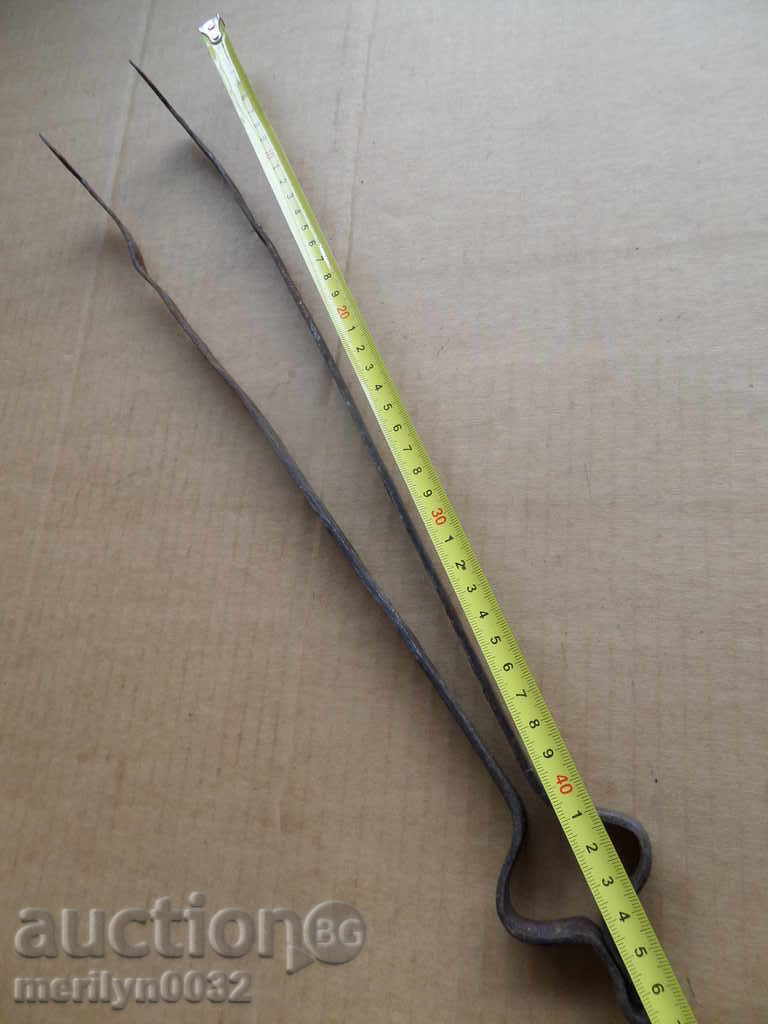 Delivery of Old hand forged dilaf, wrought iron, mask