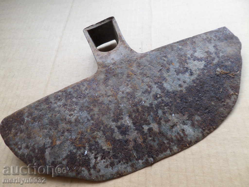 Old pick wrought iron instrument tool seal sickle and hammer with price 34.00 BGN | € 17.38