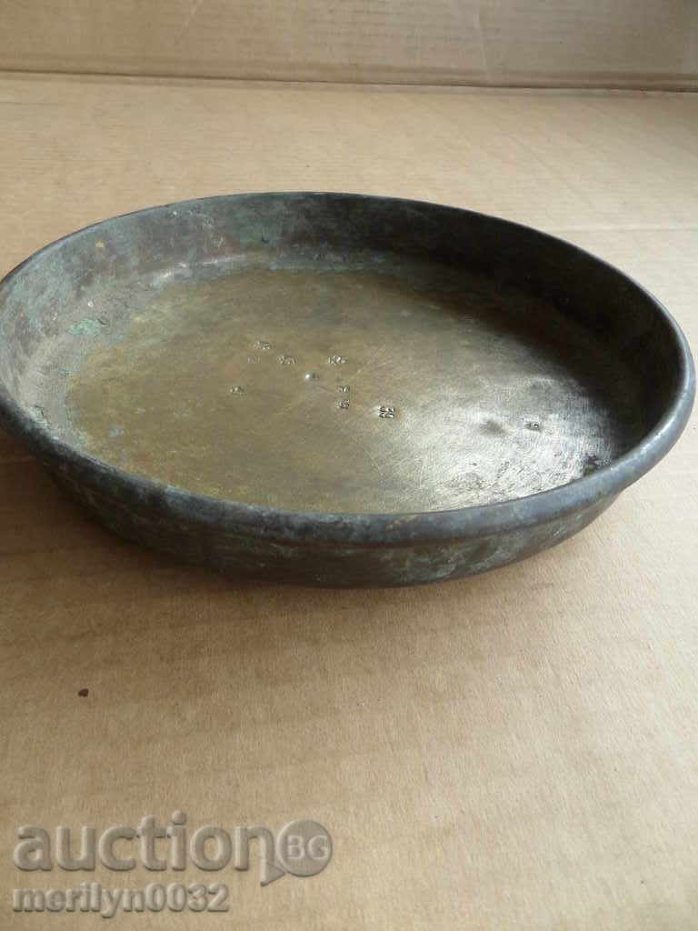 Auction Old brass plate of scales pallet scales seals 1924 year Auction Old brass plate of scales pallet scales seals 1924 year