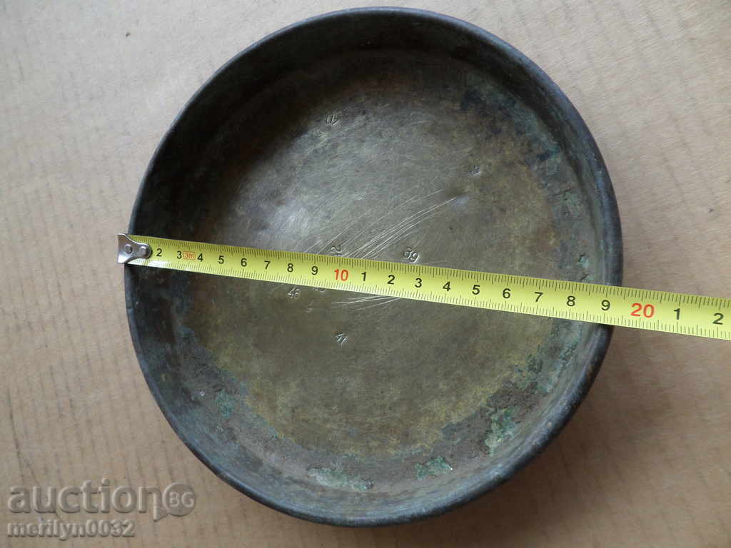 Old brass plate of scales pallet scales seals 1924 year - 5 Old brass plate of scales pallet scales seals 1924 year - 5