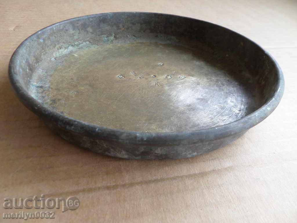 Old brass plate of scales pallet scales seals 1924 year Old brass plate of scales pallet scales seals 1924 year