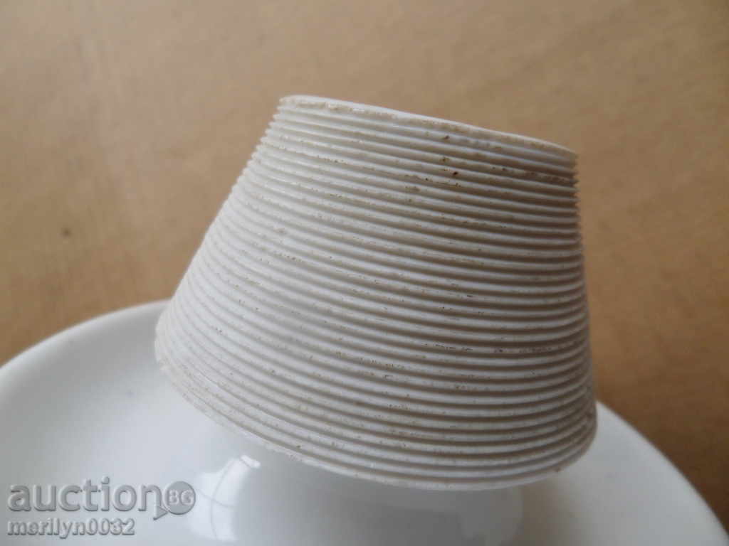 An old porcelain porcelain candlestick - 5 An old porcelain porcelain candlestick - 5