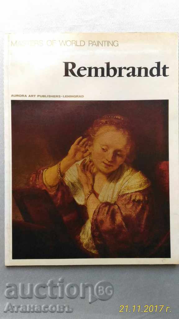 album Rembrandt cu reproduceri 1987
