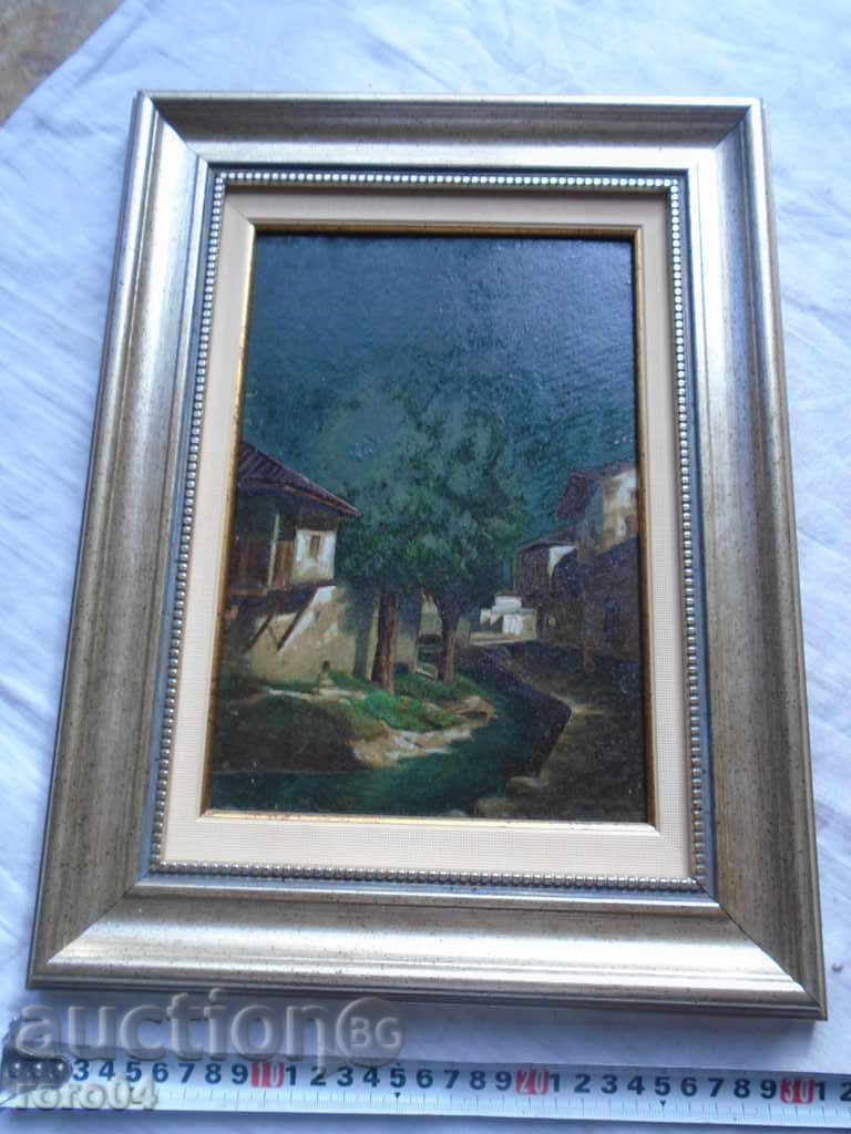 Delivery of RELIGIOUS HOUSES - OLD BULGARIAN PICTURE M.B. Delivery of RELIGIOUS HOUSES - OLD BULGARIAN PICTURE M.B.