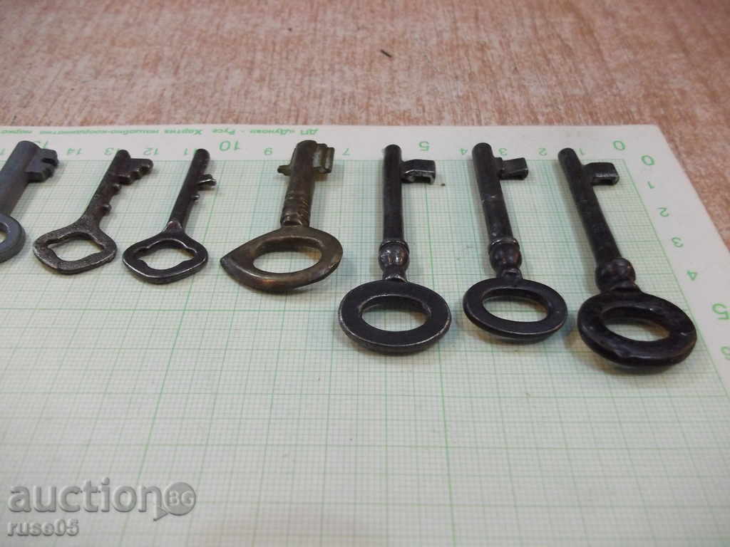 Lot de 13 buc. întrerupătoare vechi pentru încuietori - 7 Lot de 13 buc. întrerupătoare vechi pentru încuietori - 7