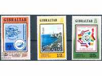 Чисти марки Филателна изложба Амфилекс 1977  от Гибралтар