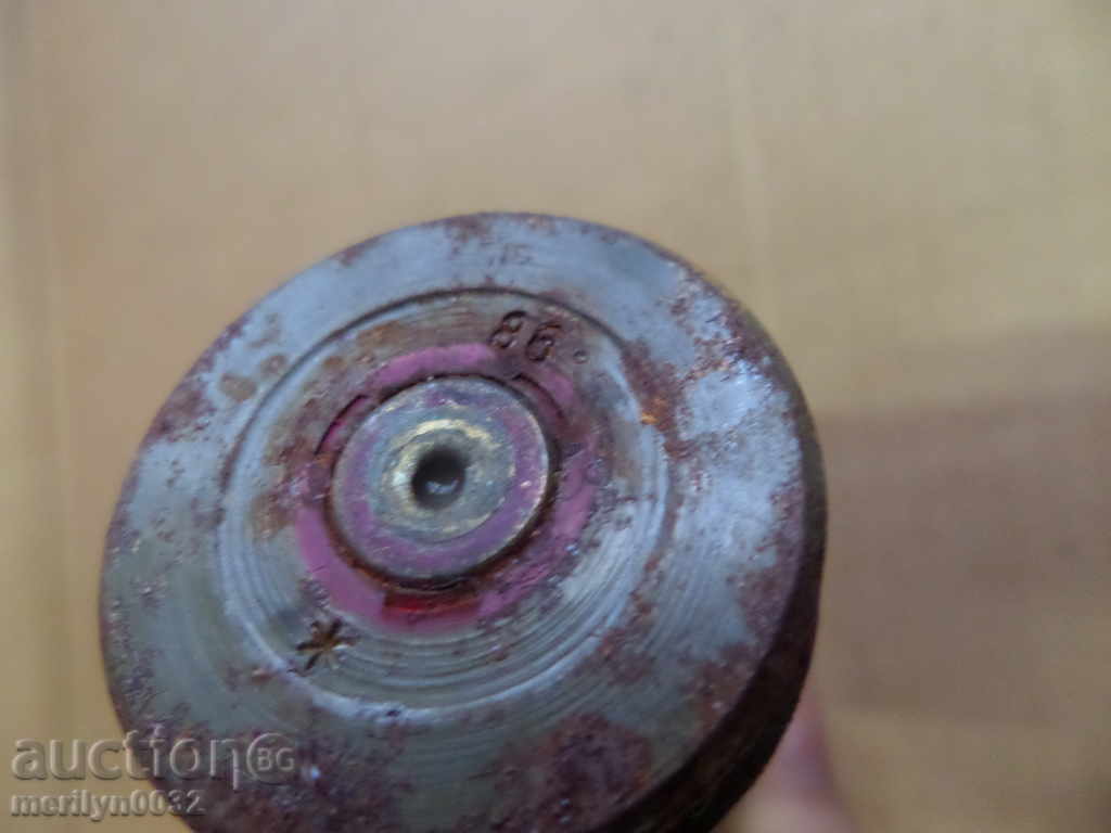 Auction Steel coil of a large gun ammunition cartridge Auction Steel coil of a large gun ammunition cartridge