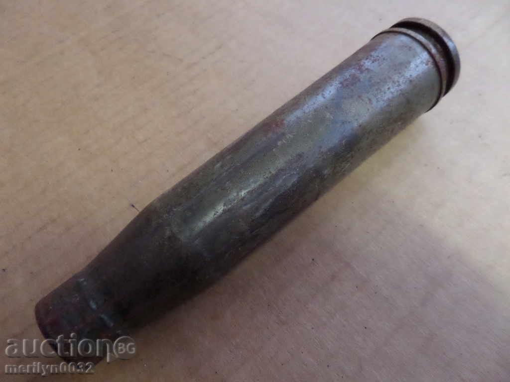 Steel coil of a large gun ammunition cartridge - 5 Steel coil of a large gun ammunition cartridge - 5