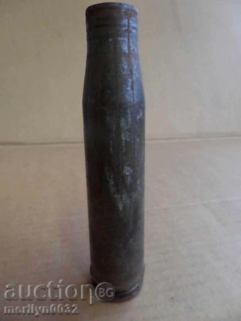 Steel coil of a large gun ammunition cartridge - 7 Steel coil of a large gun ammunition cartridge - 7