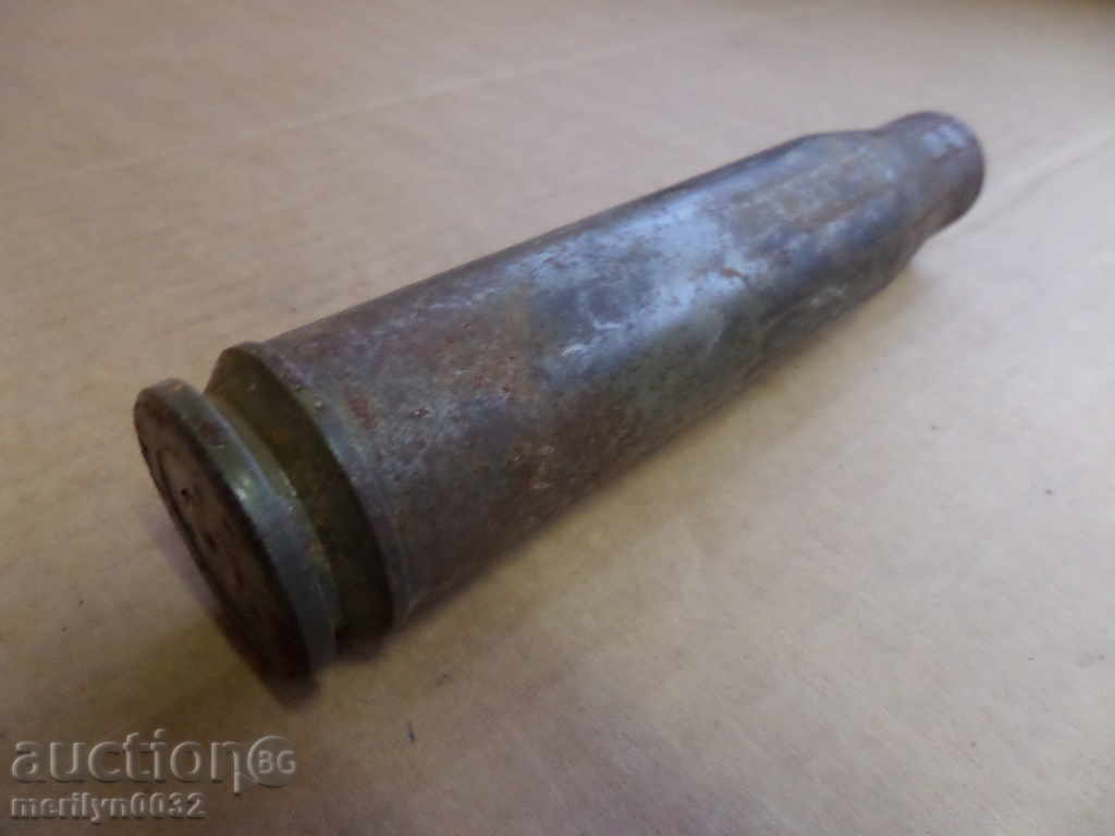 Steel coil of a large gun ammunition cartridge - 5 Steel coil of a large gun ammunition cartridge - 5