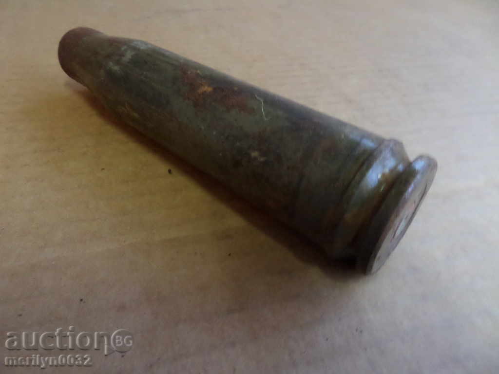 Steel coil of a large gun ammunition cartridge - 7 Steel coil of a large gun ammunition cartridge - 7