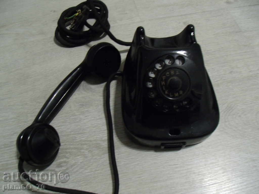 No. 108 old telephone apparatus T-TA 42 - 1963 with price 25.00 BGN | € 12.78 No. 108 old telephone apparatus T-TA 42 - 1963 with price 25.00 BGN | € 12.78