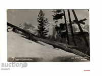 Carte poștală Bansko Pirin PK imagine Paskov 1933