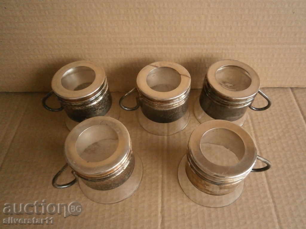 Delivery of SIGG SWITZERLAND silver-plated with glasses