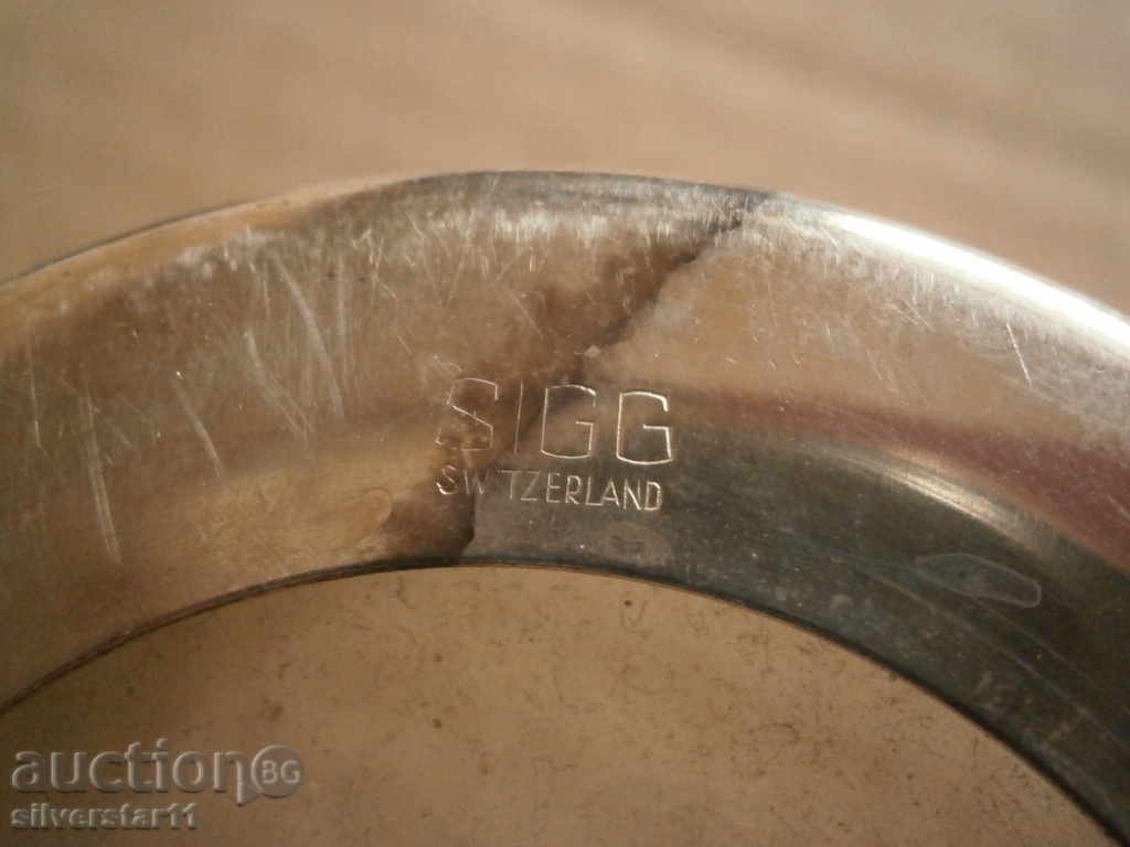SIGG SWITZERLAND silver-plated with glasses - 5