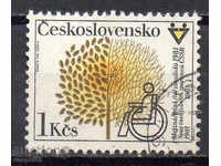 1981. Cehoslovacia. Anul Internațional al Persoanelor cu Handicap.