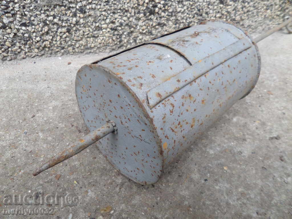 Auction Coffee maker for popcorn roasted sunflower wrought iron Auction Coffee maker for popcorn roasted sunflower wrought iron