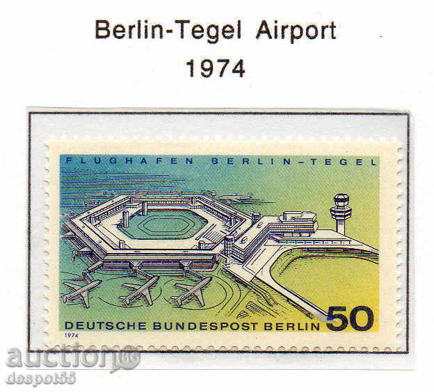 1974. Berlin. Inaugurarea aeroportului din Berlin