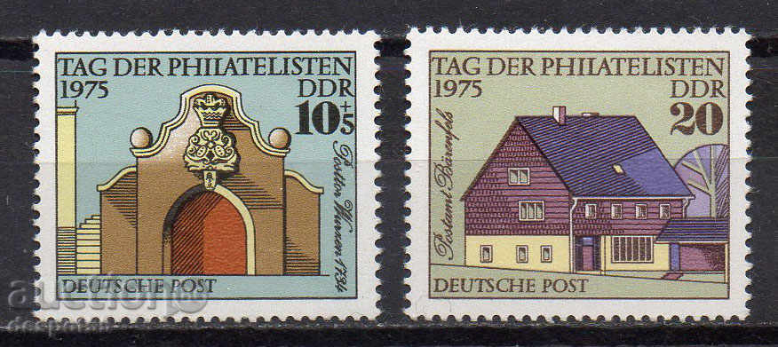 1975. GDR. The day of the philatelists.