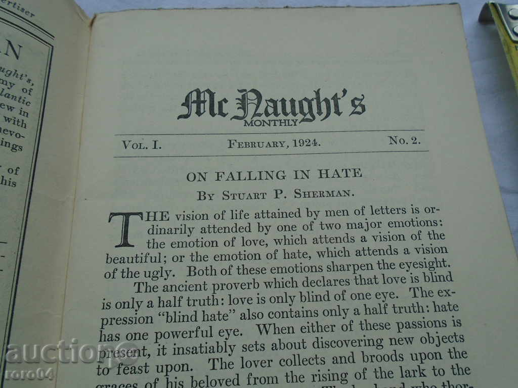 Delivery of McNaught's Monthly - YEAR I ISSUE 2 Delivery of McNaught's Monthly - YEAR I ISSUE 2