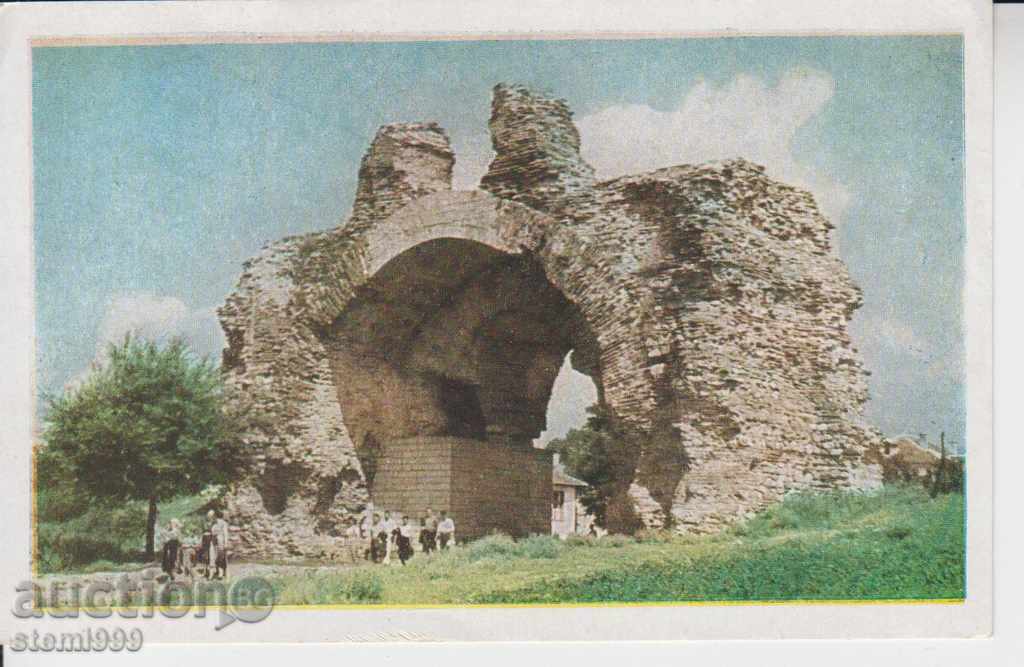 Old postcard Belogradchik rocks