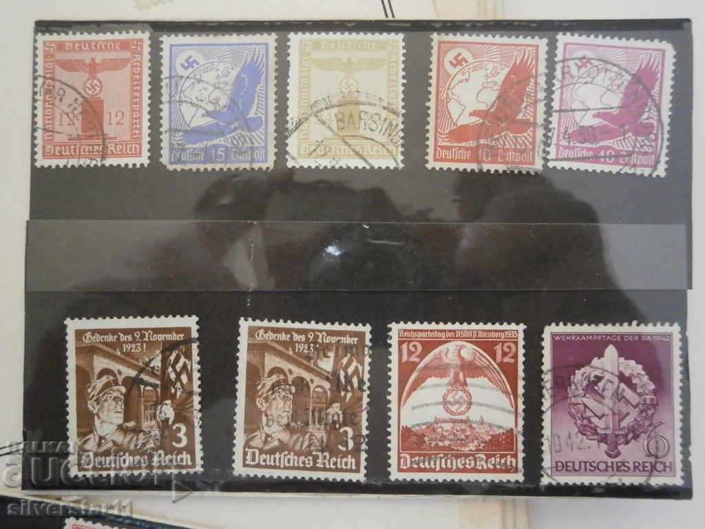 stamps third reich swastika with price 75.00 BGN | € 38.35