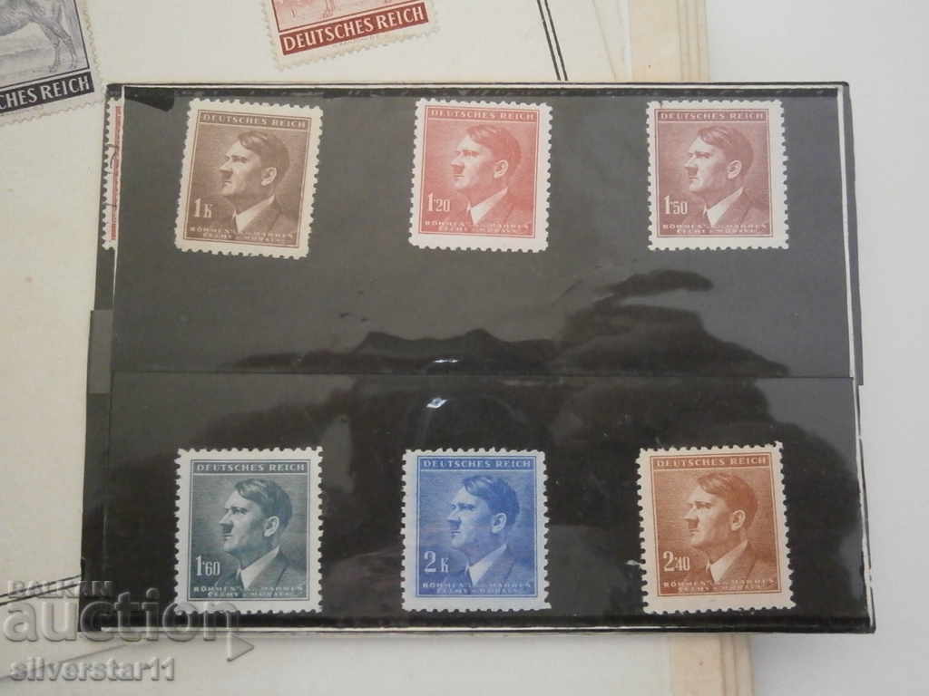 Auction  stamps third reich swastika