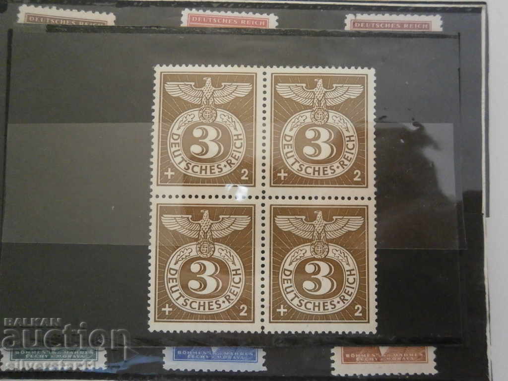Delivery of stamps third reich swastika