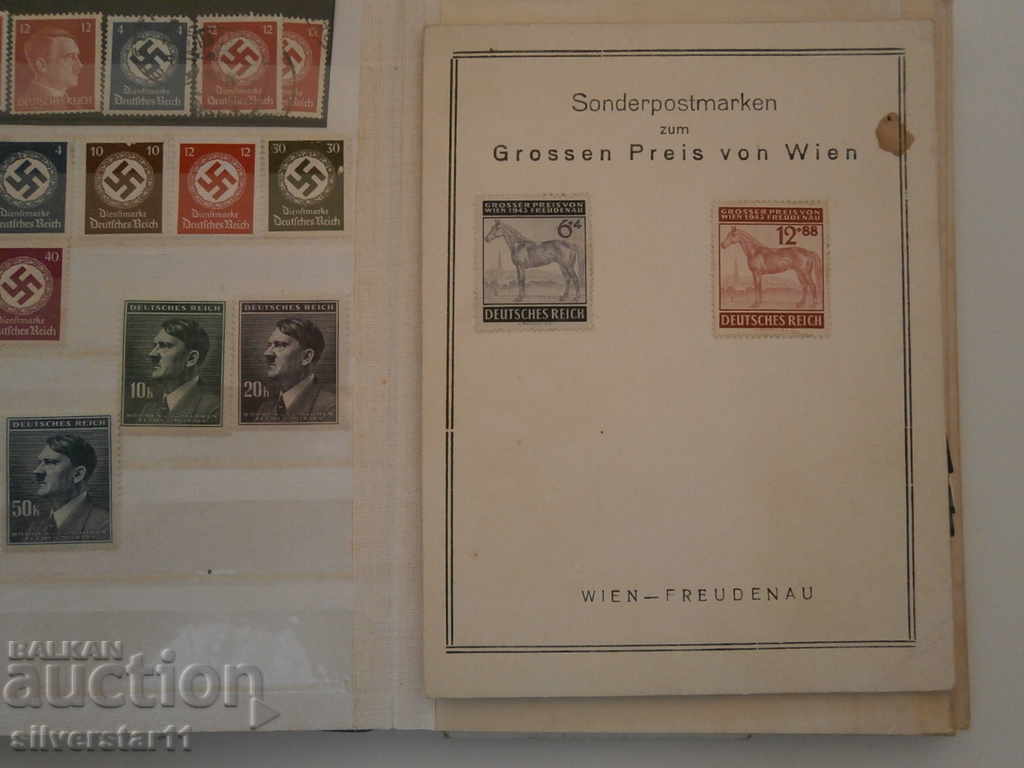 stamps third reich swastika - 5