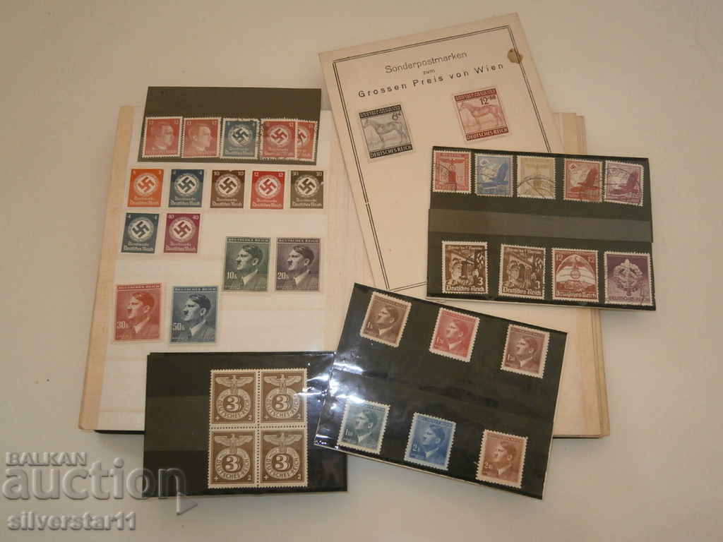 stamps third reich swastika