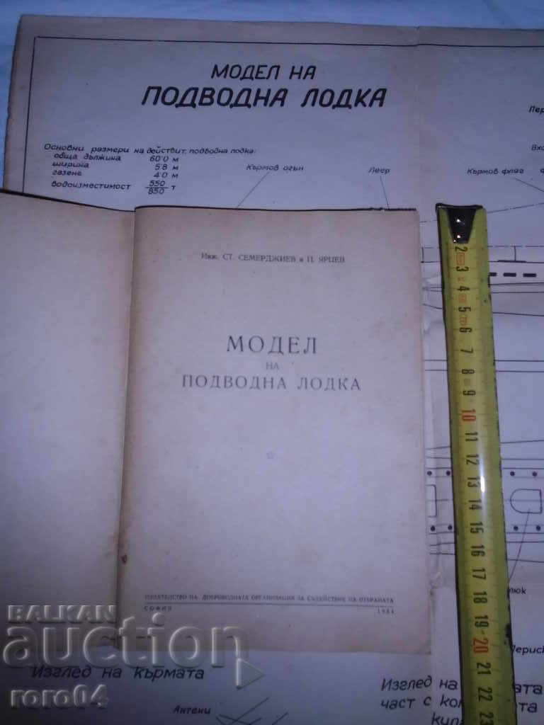 MODEL OF RIDING LODKA -SEMERDJIEV / P.YARTSEV - 1954 - RRR with price 27.00 BGN | € 13.80 MODEL OF RIDING LODKA -SEMERDJIEV / P.YARTSEV - 1954 - RRR with price 27.00 BGN | € 13.80