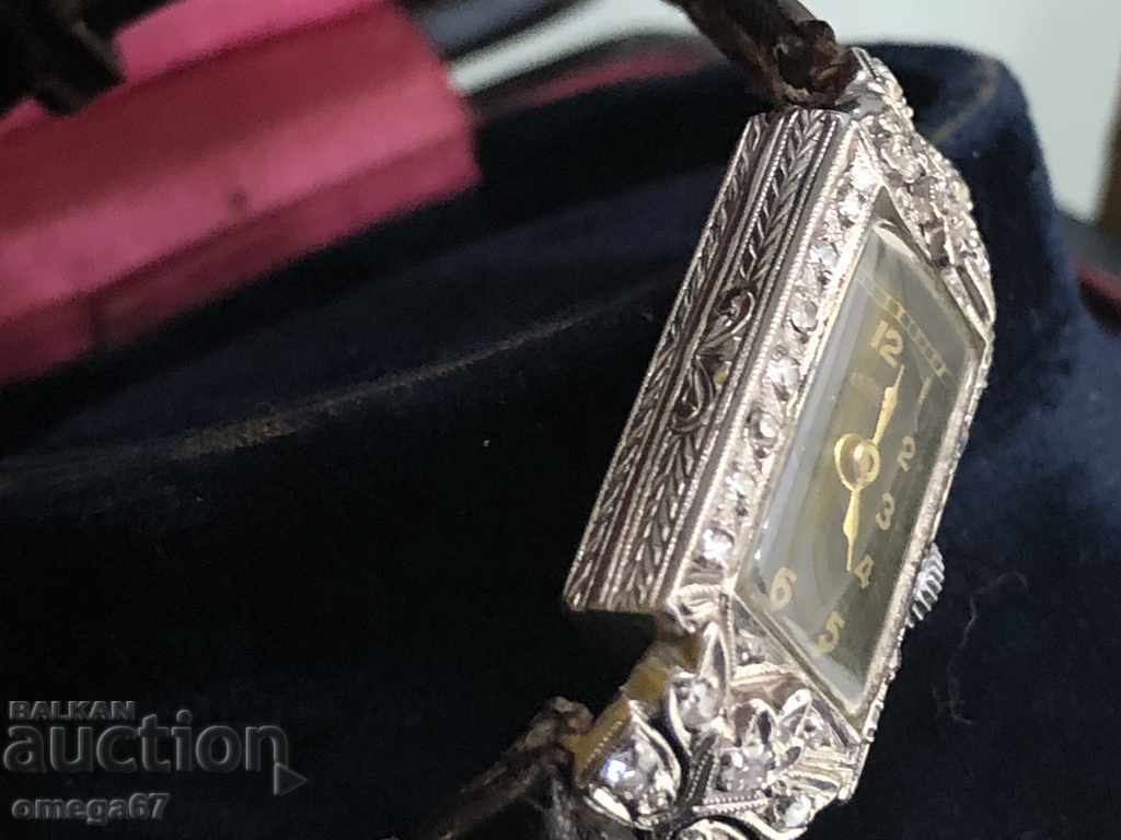 Δημοπρασία Πλατίνα με διαμάντια Χρυσός Πλατίνα Διαμάντια Γυναικείο ρολόι Δημοπρασία Πλατίνα με διαμάντια Χρυσός Πλατίνα Διαμάντια Γυναικείο ρολόι