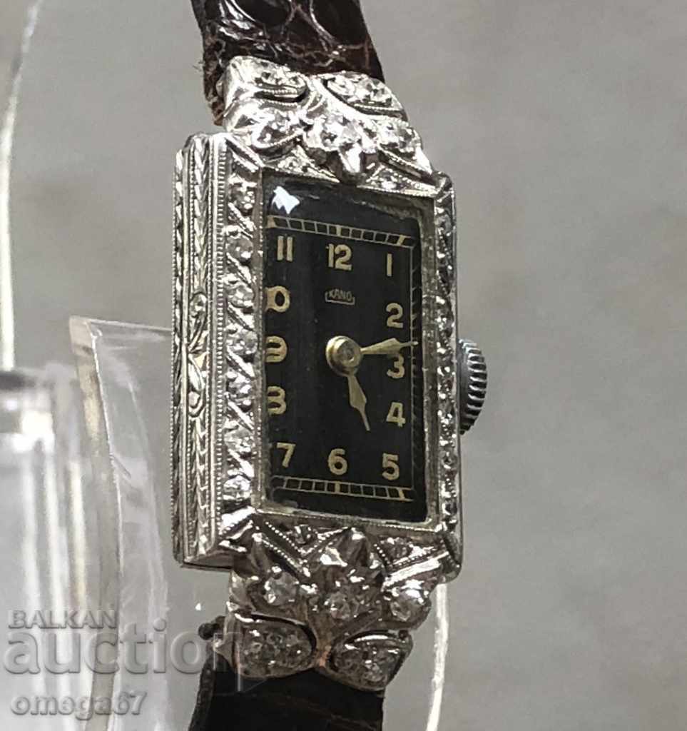Platinum with diamonds Gold Platinum Diamonds Ladies watch - 7