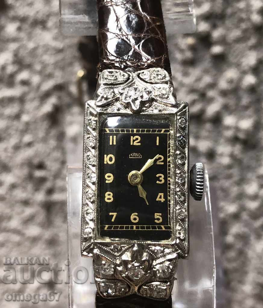 Πλατίνα με διαμάντια Χρυσός Πλατίνα Διαμάντια Γυναικείο ρολόι Πλατίνα με διαμάντια Χρυσός Πλατίνα Διαμάντια Γυναικείο ρολόι