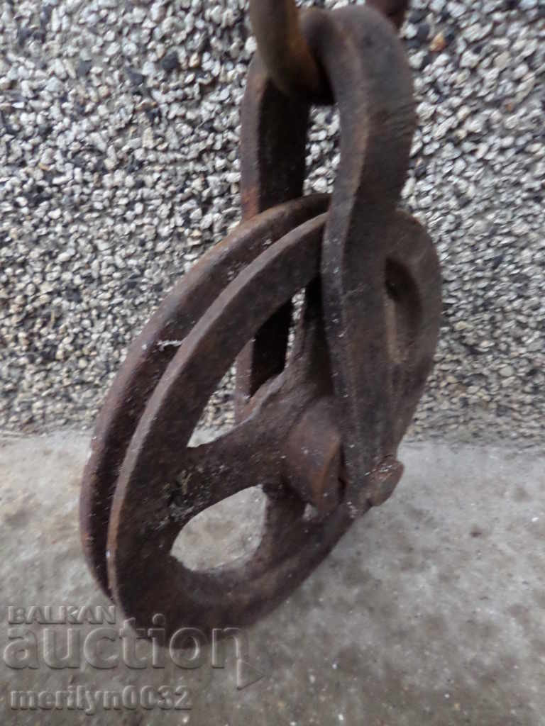 Old forged roller polystyrene wrought iron with price 63.00 BGN | € 32.21 Old forged roller polystyrene wrought iron with price 63.00 BGN | € 32.21