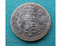Великобритания  Модел Проба  ½  Соверен 1850 Рядка Монета