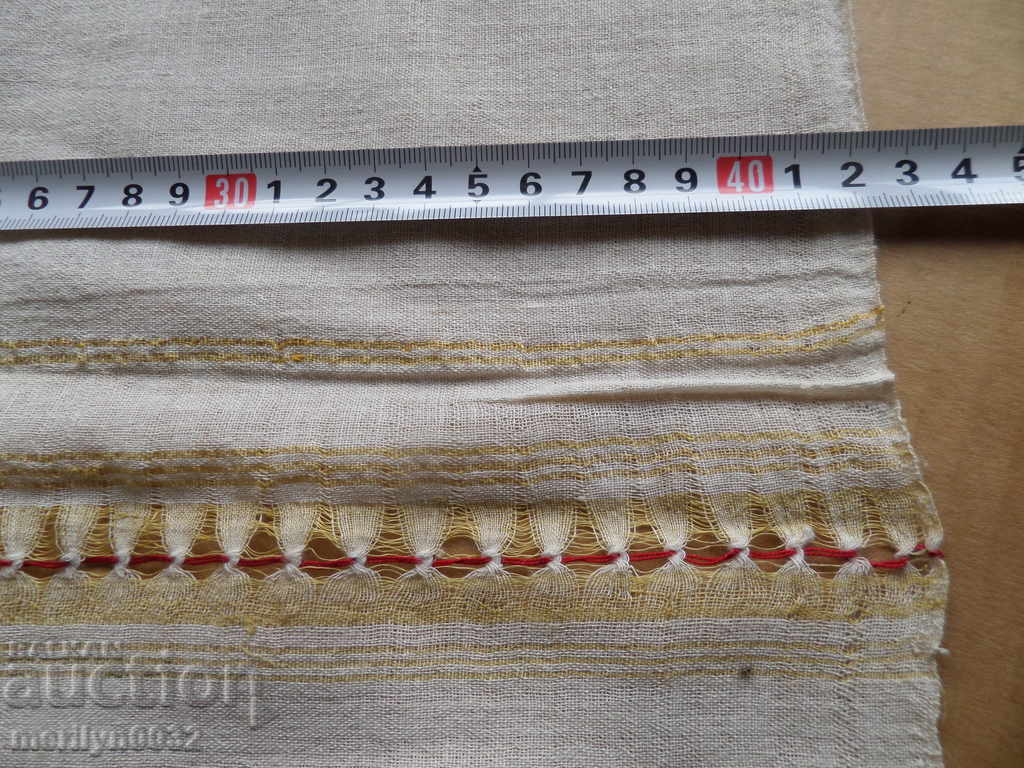 An old hand-woven cloth embroidery lace costume - 5 An old hand-woven cloth embroidery lace costume - 5