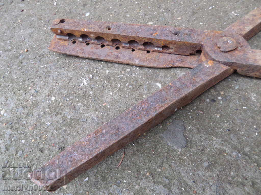 Σιδηρουργείο λαβίδες για χύτευση σφαίρες για το όπλο pishov - 6