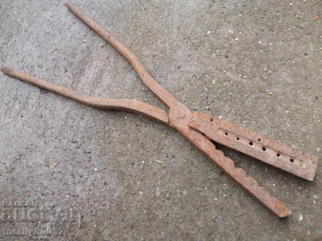 Σιδηρουργείο λαβίδες για χύτευση σφαίρες για το όπλο pishov - 7