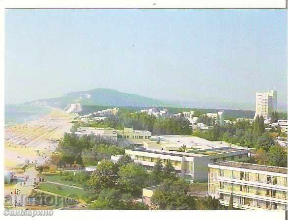 Bulgaria Albena Resort carte poștală View 15 *