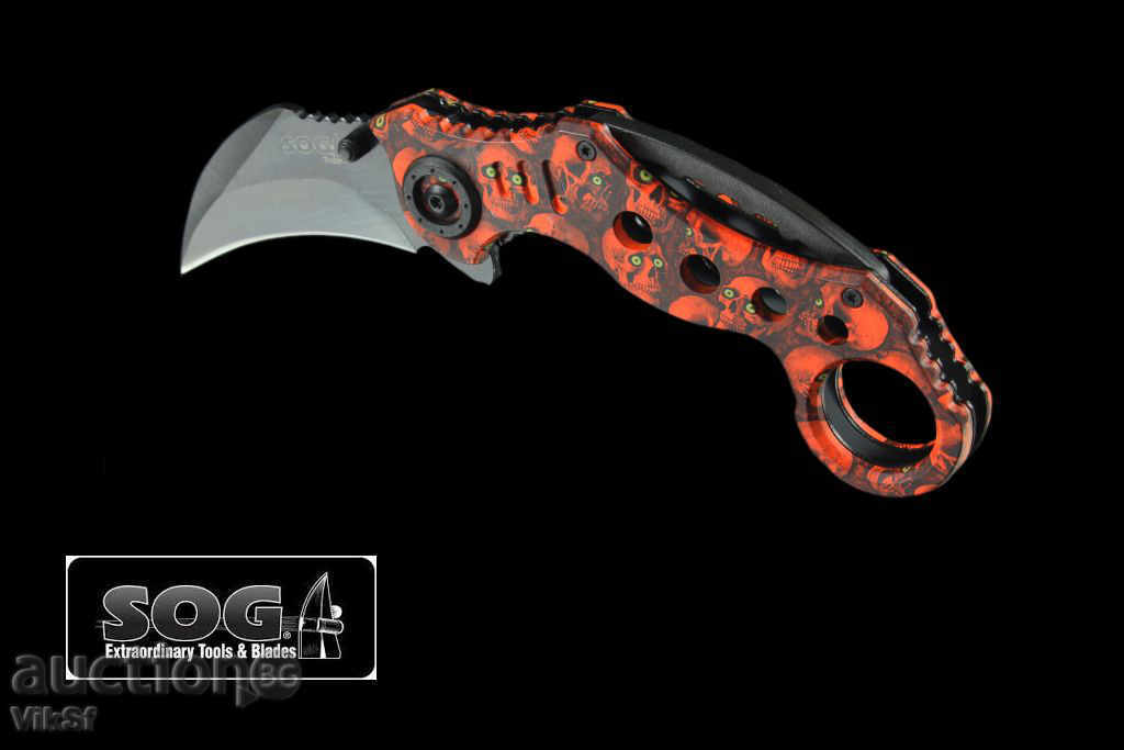 Auction Carbonite knife SOG size 70x178 Auction Carbonite knife SOG size 70x178