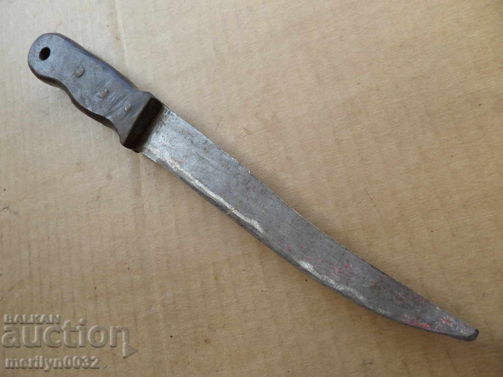 An old knifeless knife with a bakelite knife handle, a dagger - 7 An old knifeless knife with a bakelite knife handle, a dagger - 7